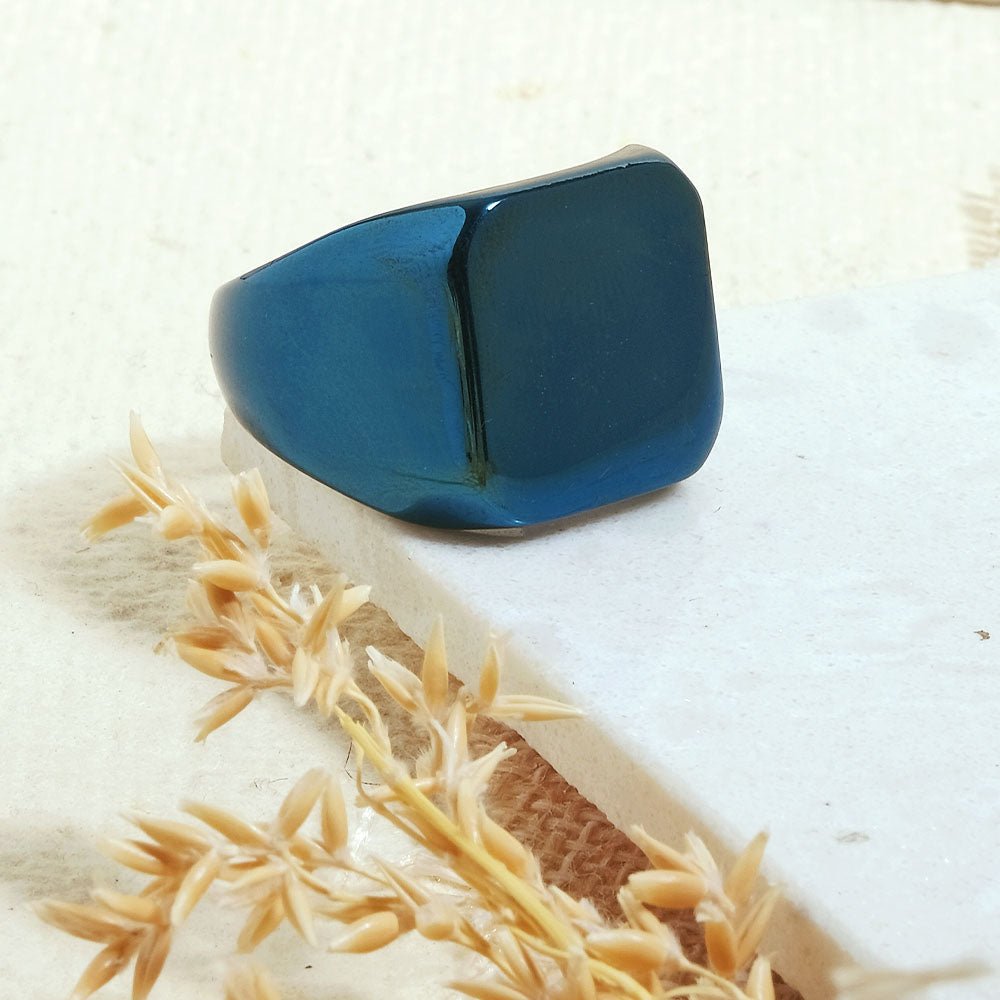 Matte Onyx Men Ring - Upakarnaproduct_type