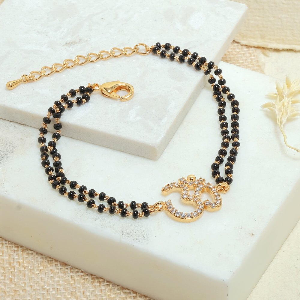 Om Mangalsutra Bracelet - Upakarnaproduct_type