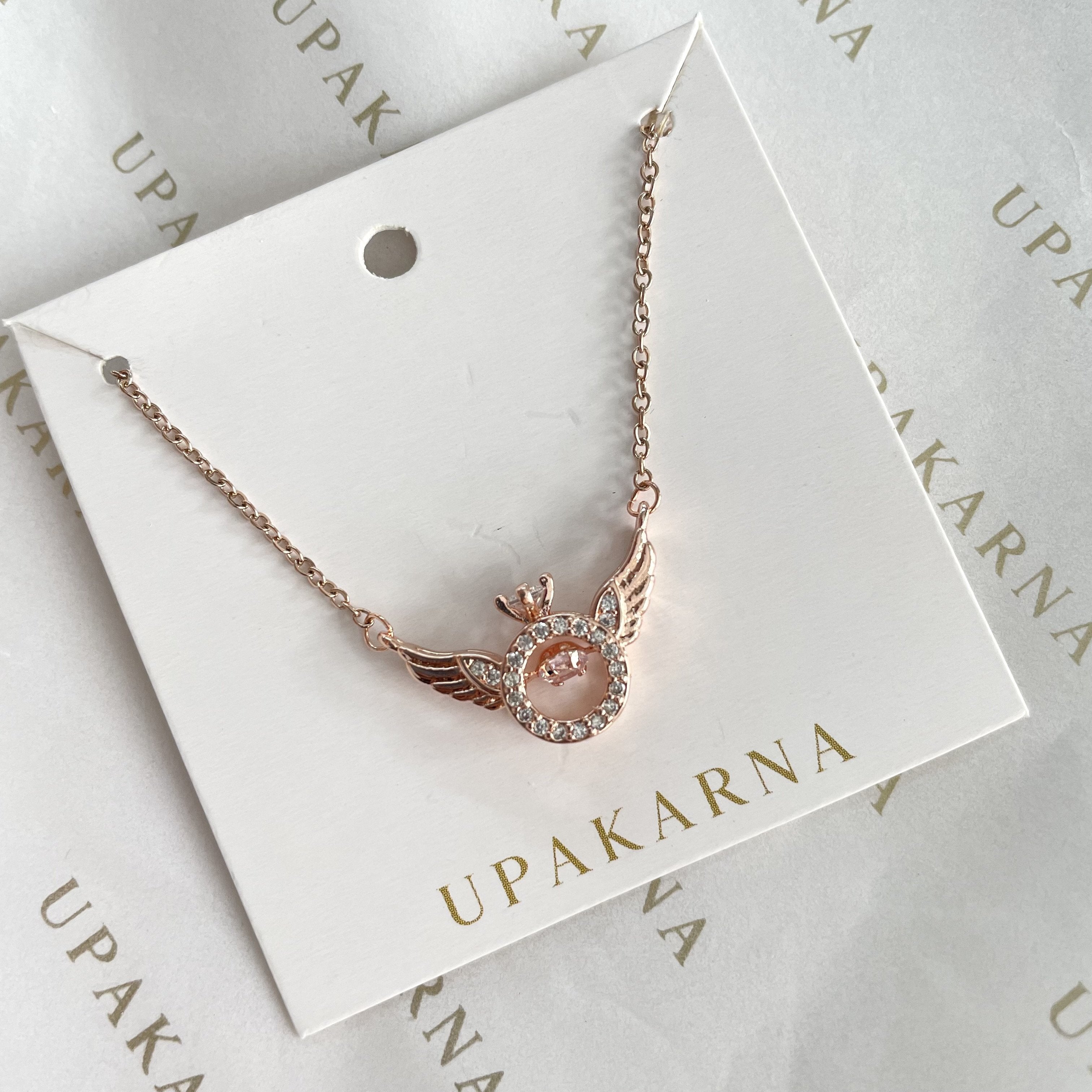 The Angel Wings Necklace - Upakarna Jewelry