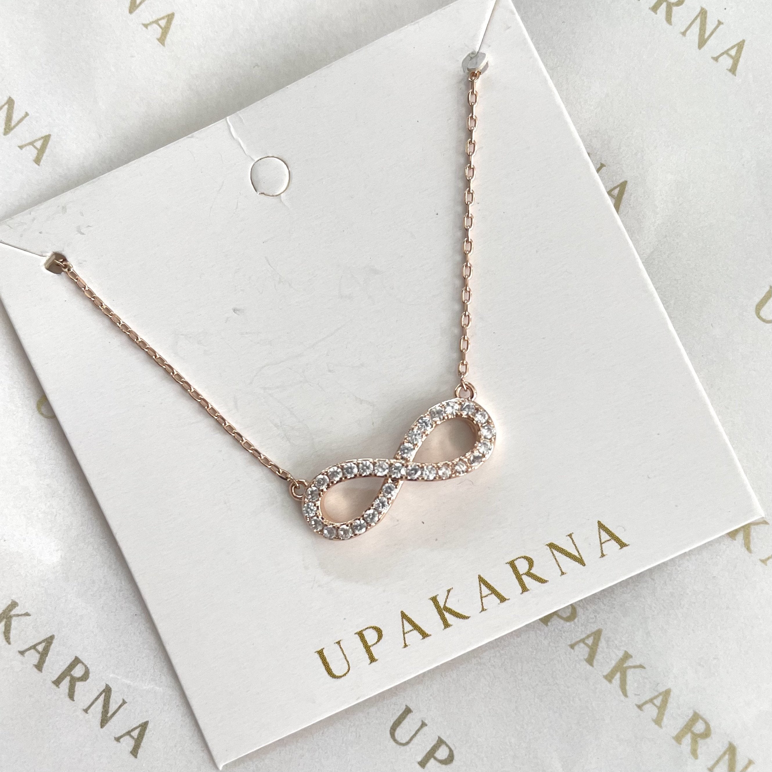 The Infinity Necklace - Upakarna Jewelry