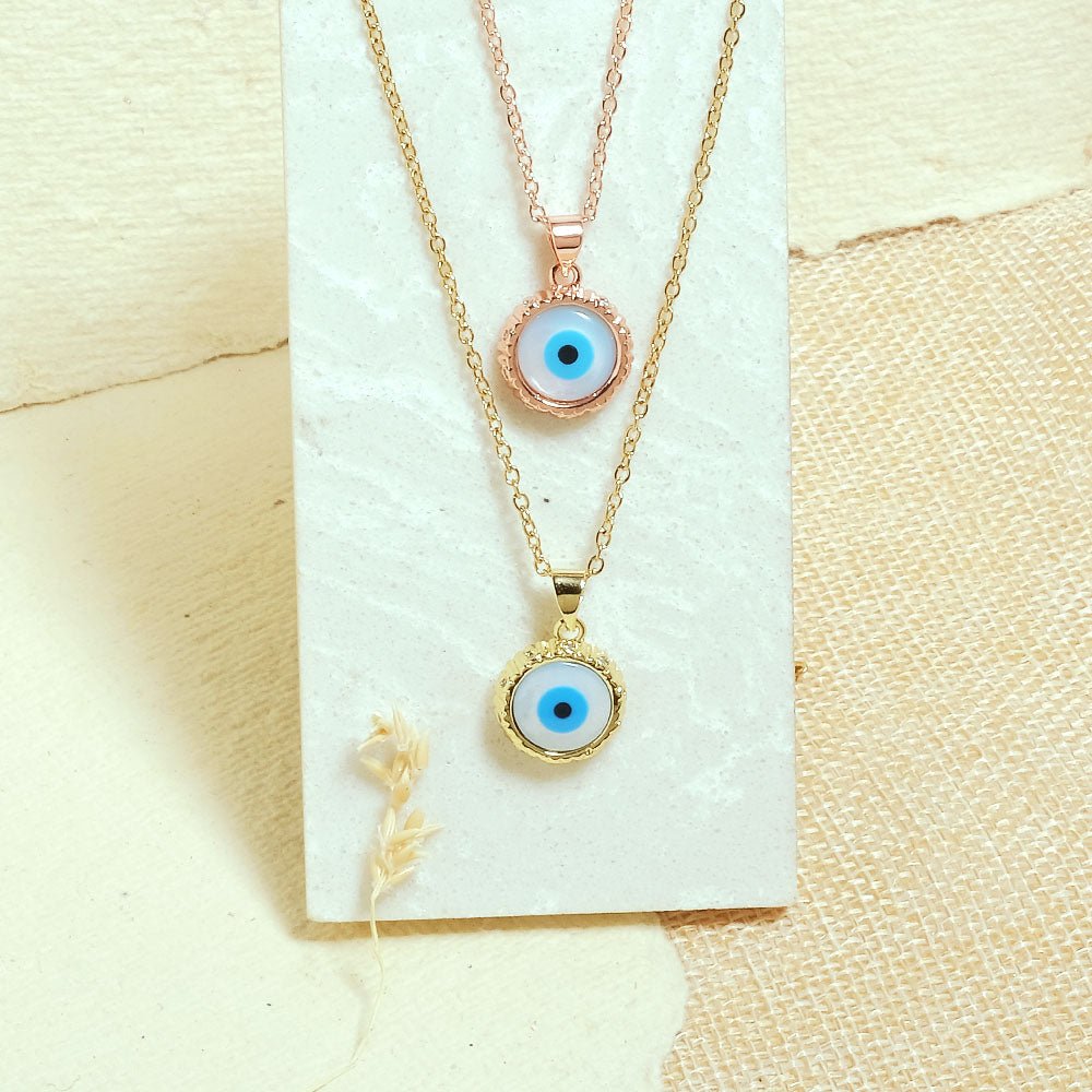 The Reflecting Evil Eye Necklace - Upakarnaproduct_type