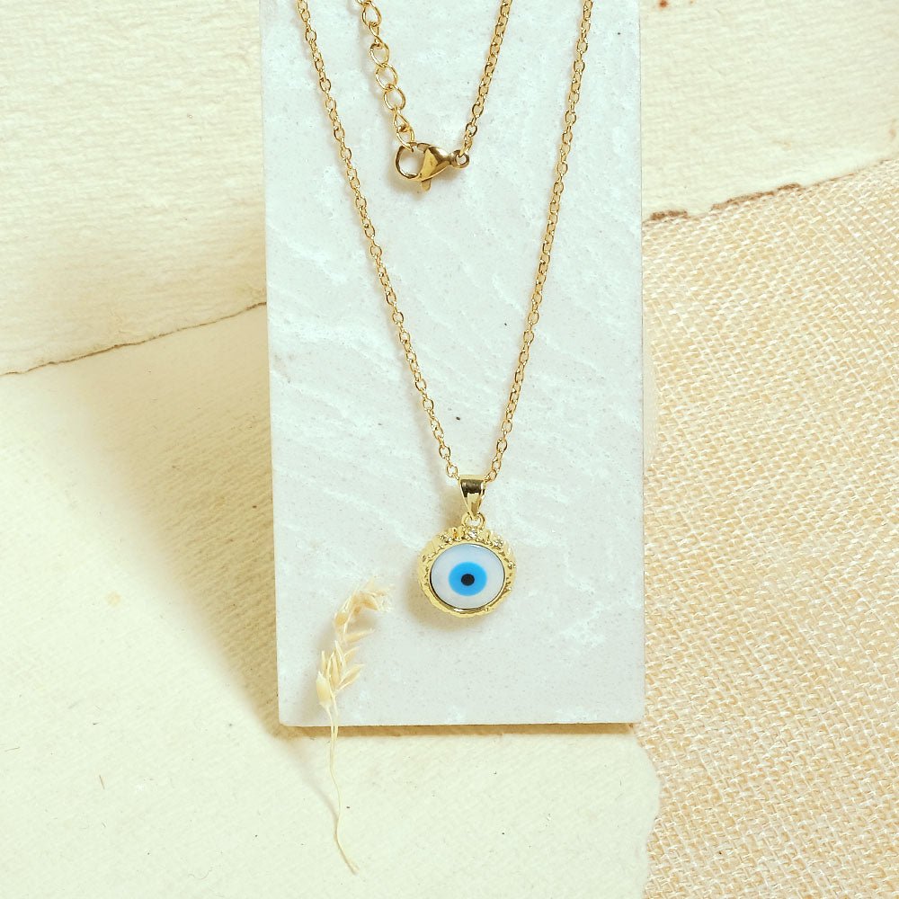The Reflecting Evil Eye Necklace - Upakarnaproduct_type
