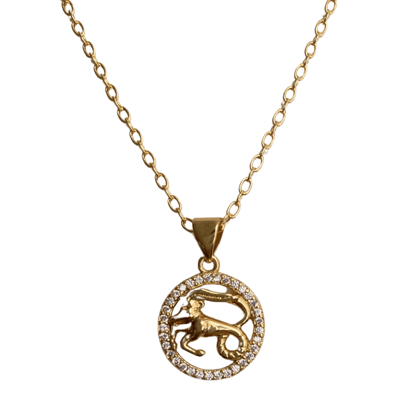 Zodiac Symbol Necklaces - Upakarna Zodiac Symbol Necklaces 8 - Aries Aquarius Aries Cancer 12